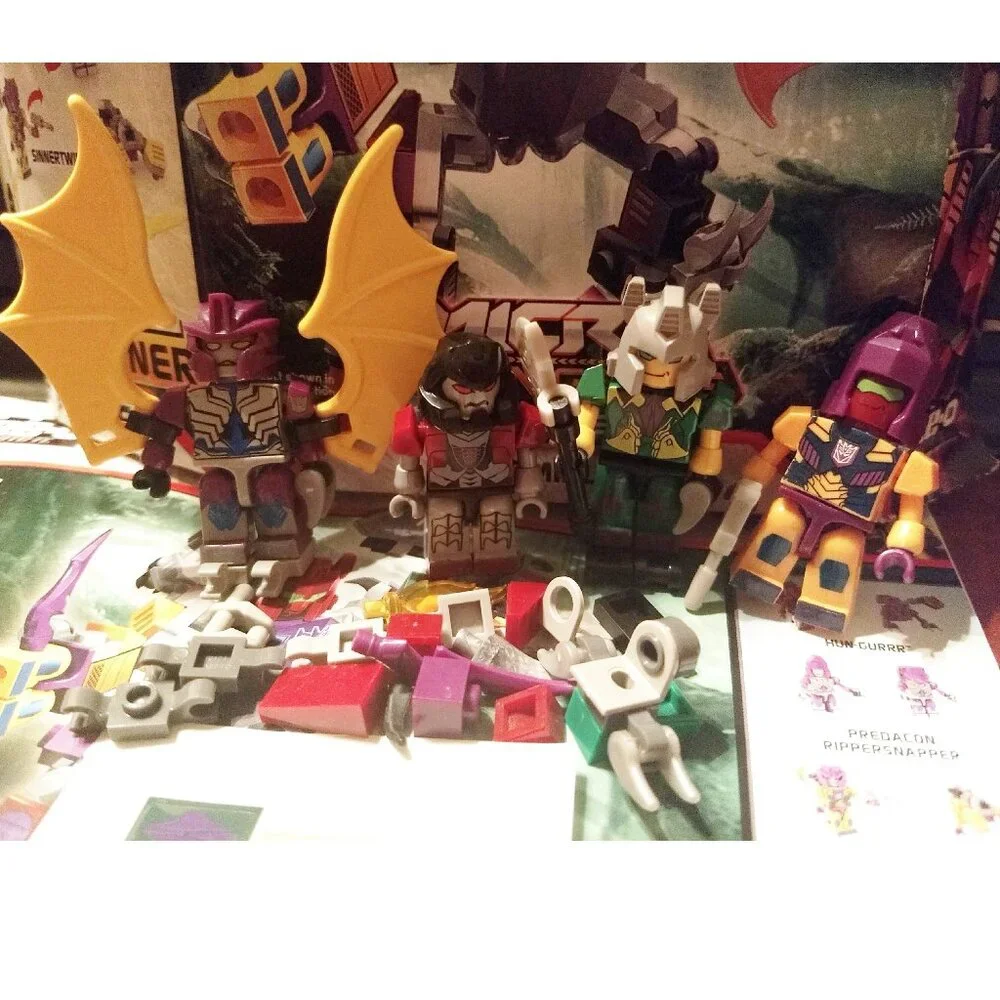 KRE-O Transformers Micro-Changers Combiners Abominus A4473 Brick Build Kit